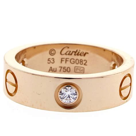 cartier love ring paris price|pre owned cartier love ring.